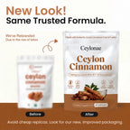 Ceylon Cinnamon 7200mg Equivalent with MCT Oil